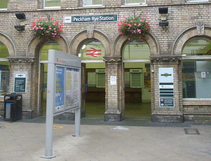 Peckham Rye Train Station, London
